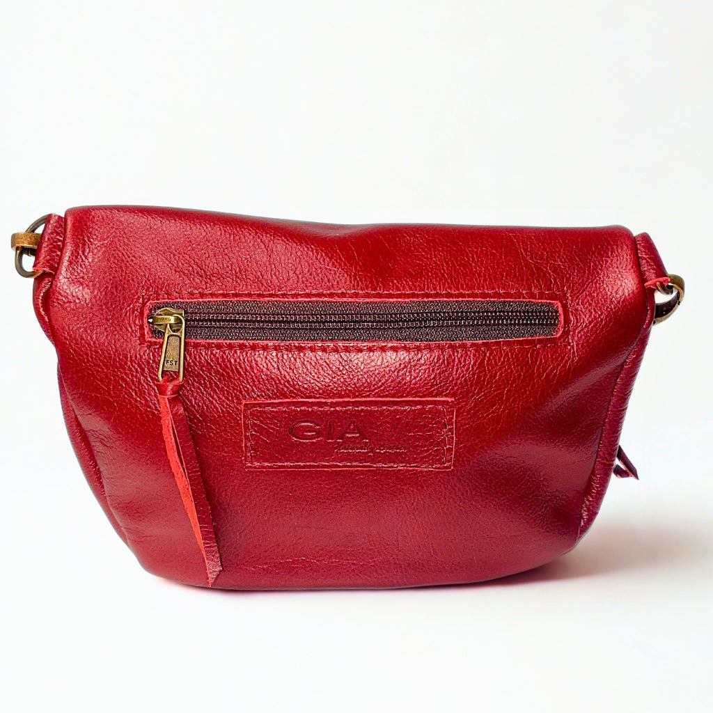 Gia red LIA MOON bag