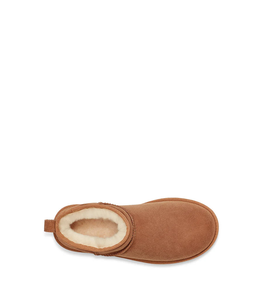 UGG Classic Ultra Mini Boot - Chestnut, top view