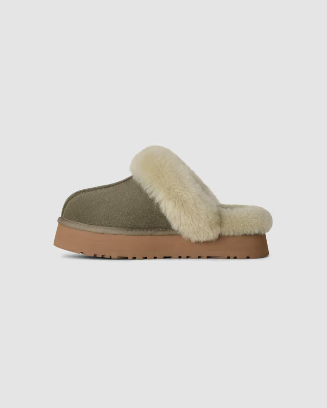 Ugg Disquette Slippers - Moss Green