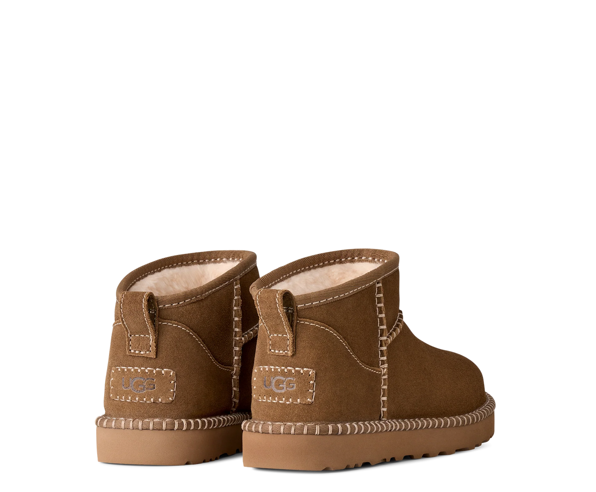 Ugg Classic Ultra Mini Botanic - Light Bronze