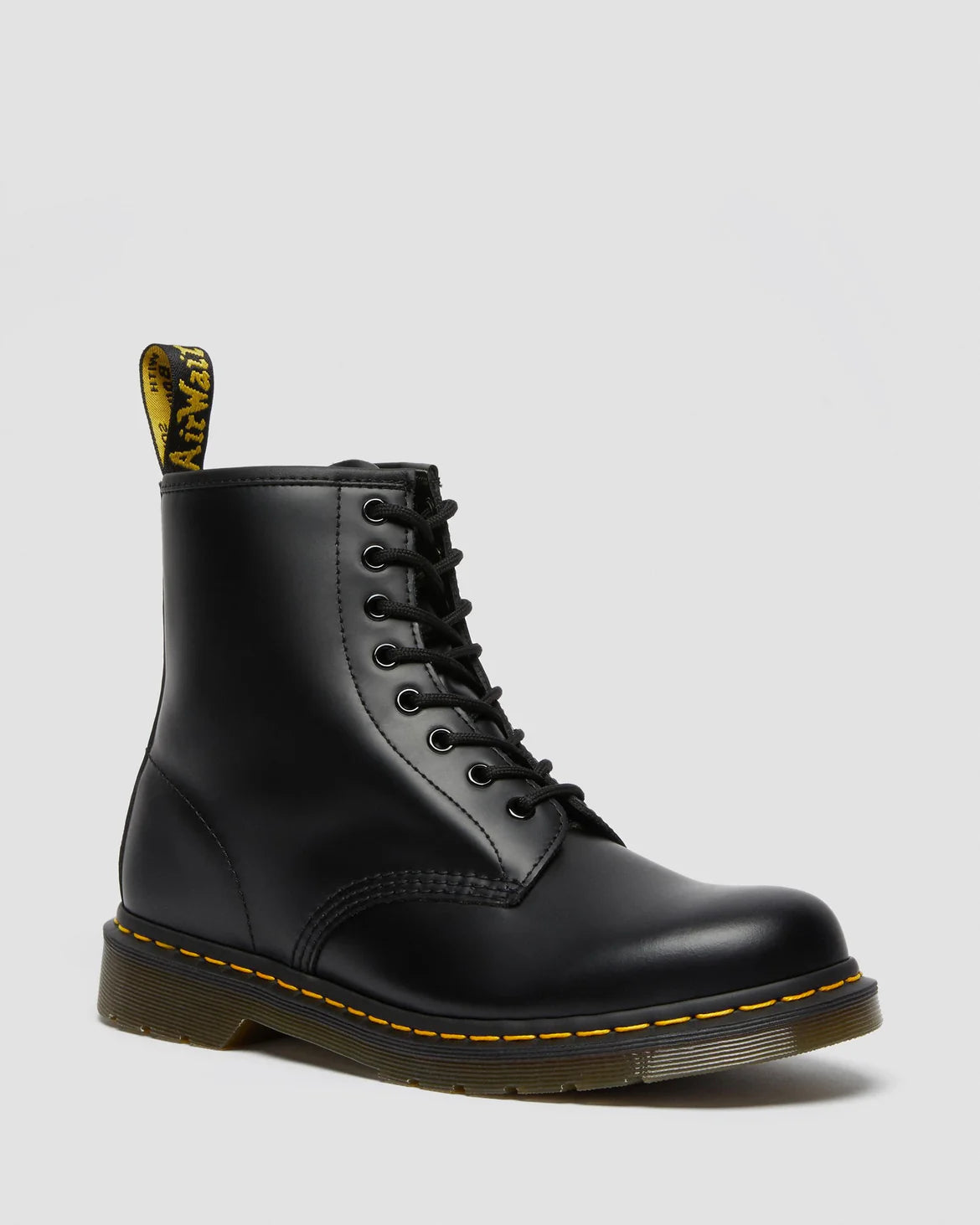 Dr Martens 1460 Smooth Leather Lace Up Boots - Black