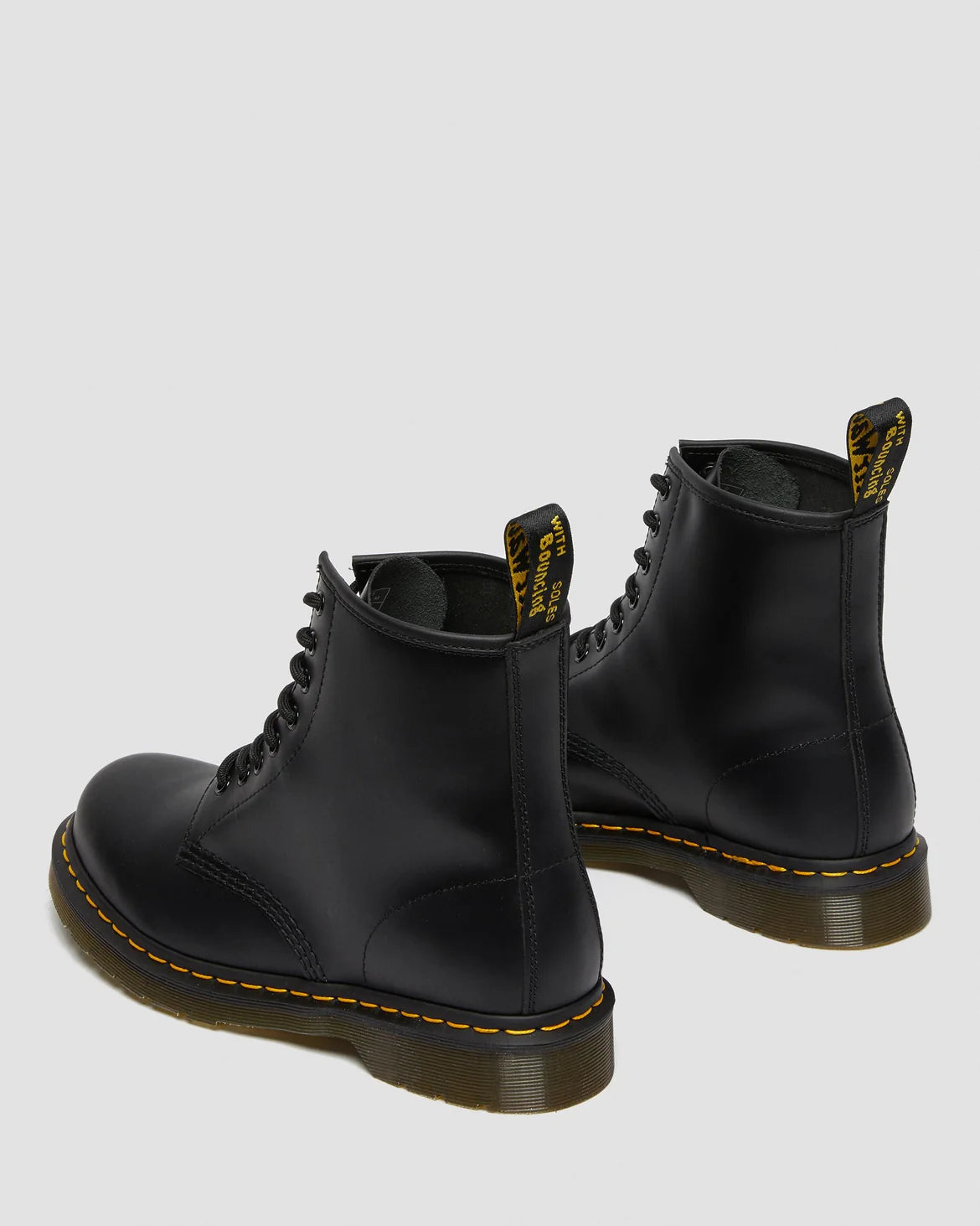 Dr Martens 1460 Smooth Leather Lace Up Boots - Black