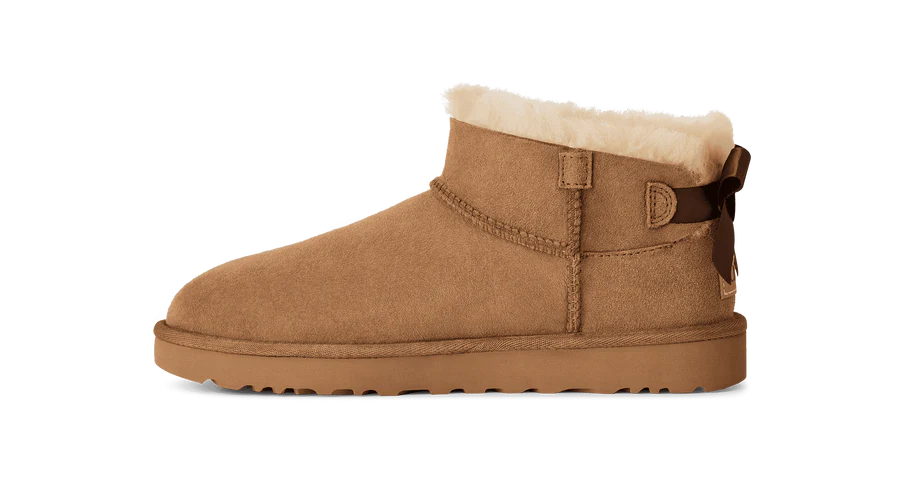 Ugg Ultra Mini Bailey Bow - Chestnut
