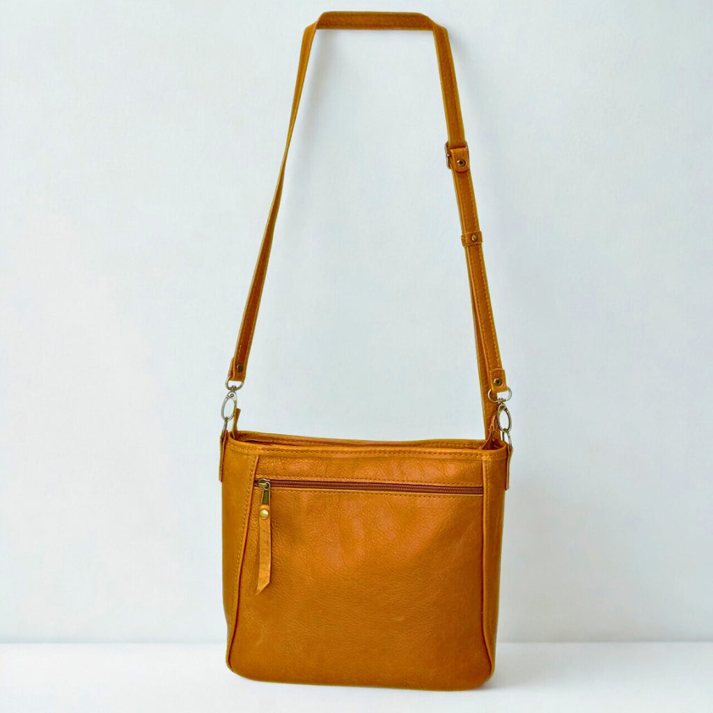 Gia toffee LEATHER CHARLENE bag