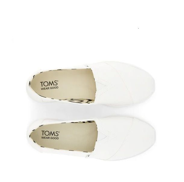 Toms Alpargata Plus Slip On - White