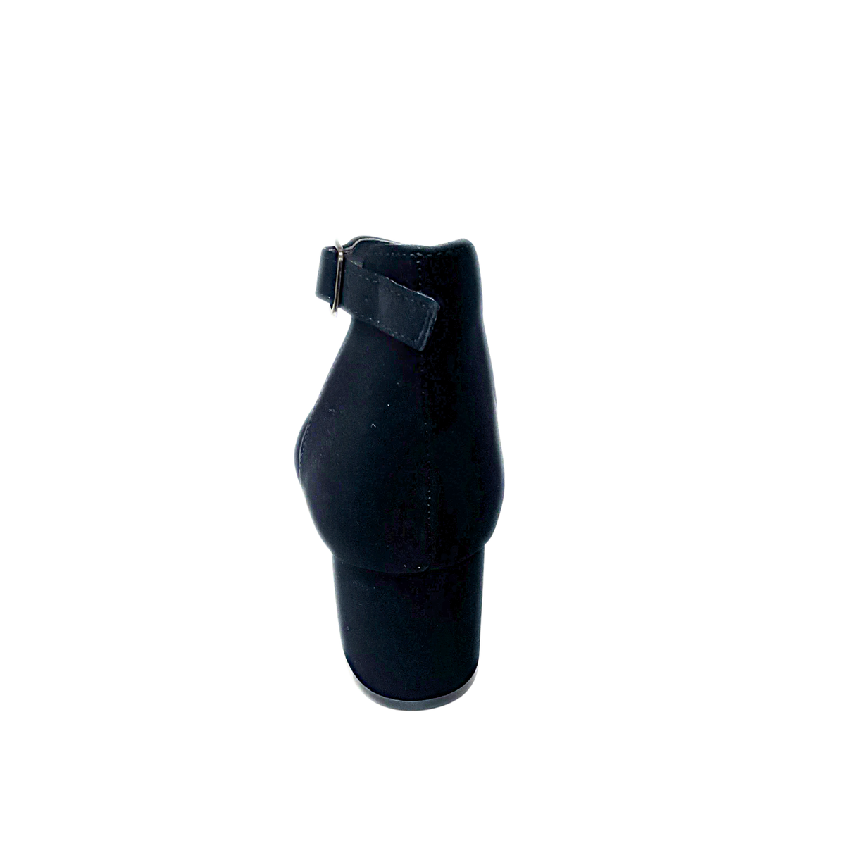 Orbit Pointed Toe Block Heel - Black