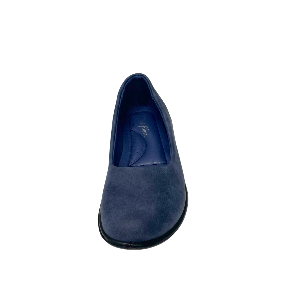 Footflex Push In Flats - Blue