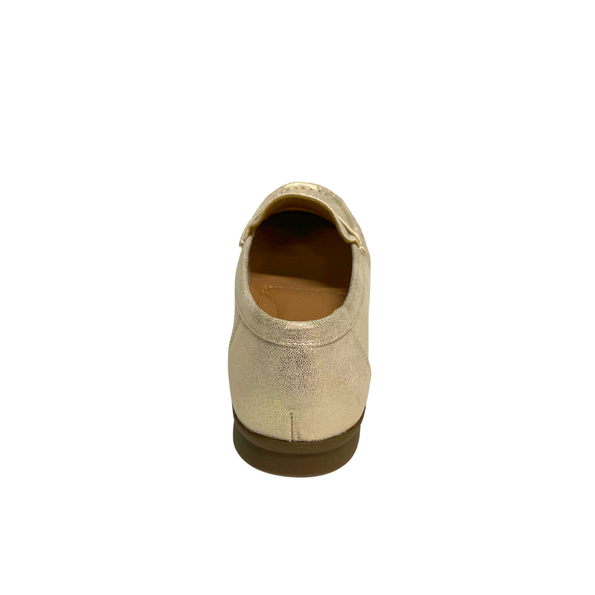 Savoy Slip On Moccasin - Gold Metallic