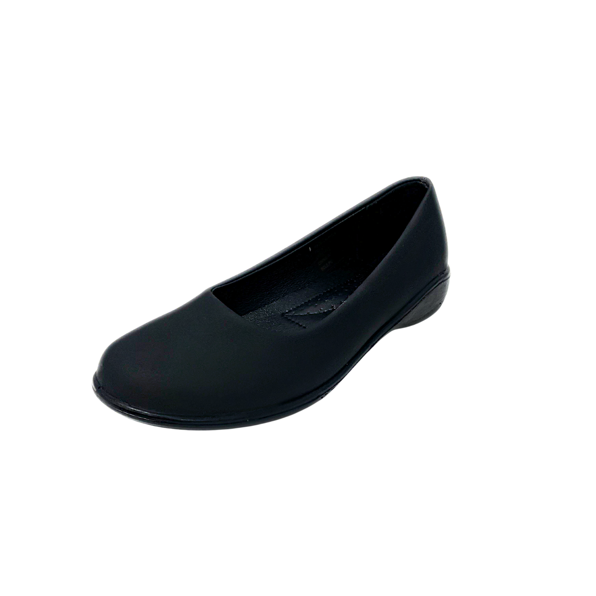Footflex Push In Flats - Black