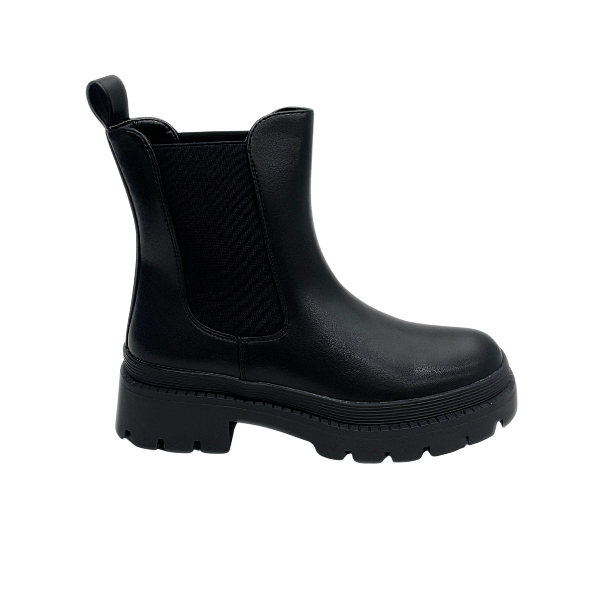 Chelsea Lug Boot - Black