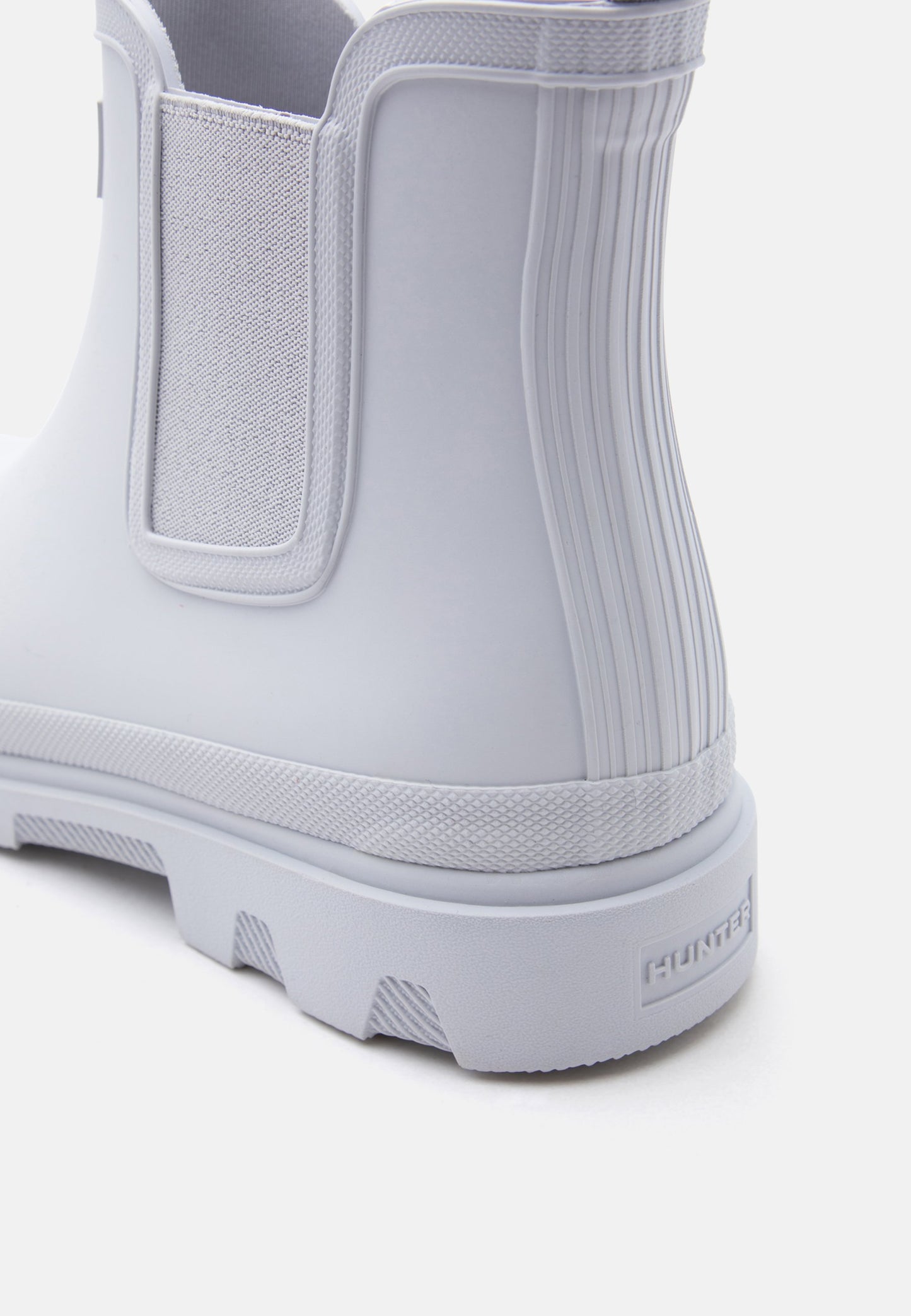 Hunter Downpour Chelsea Boot - Micro Chip (White)