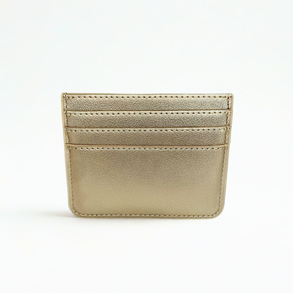 Wild Alice gold CARDHOLDER