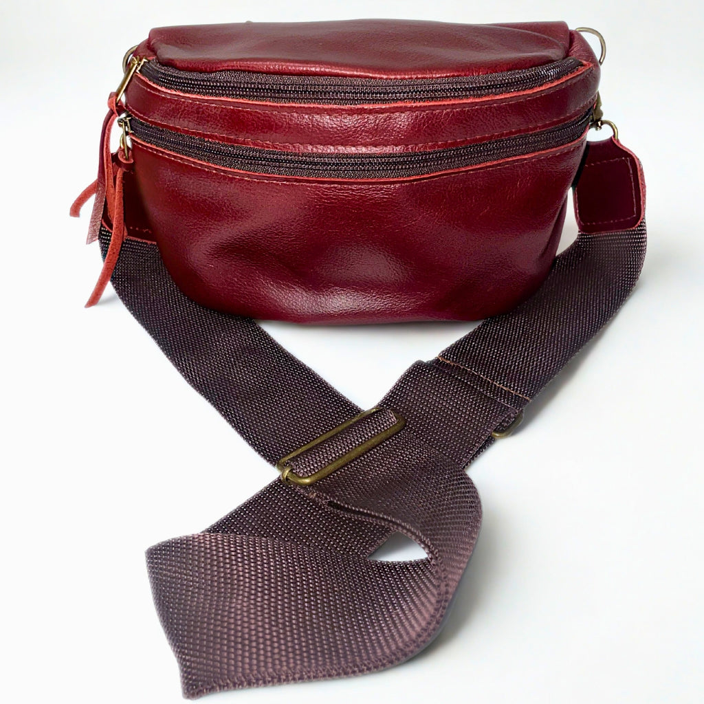 Gia red LIA MOON bag
