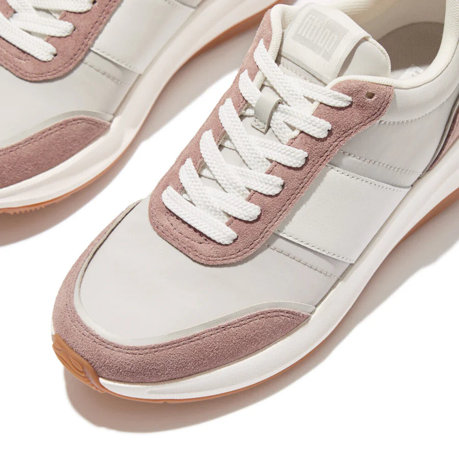 Fitflop F-mode Flow Fabric Flatform Sneaker - Pink