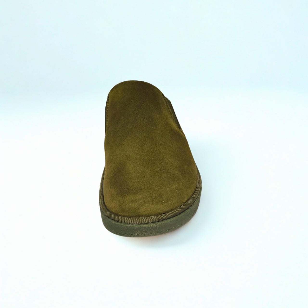 FitFlop GEN-FF olive suede mules with Microwobbleboard sole and triple-density cushioning for arch support 4