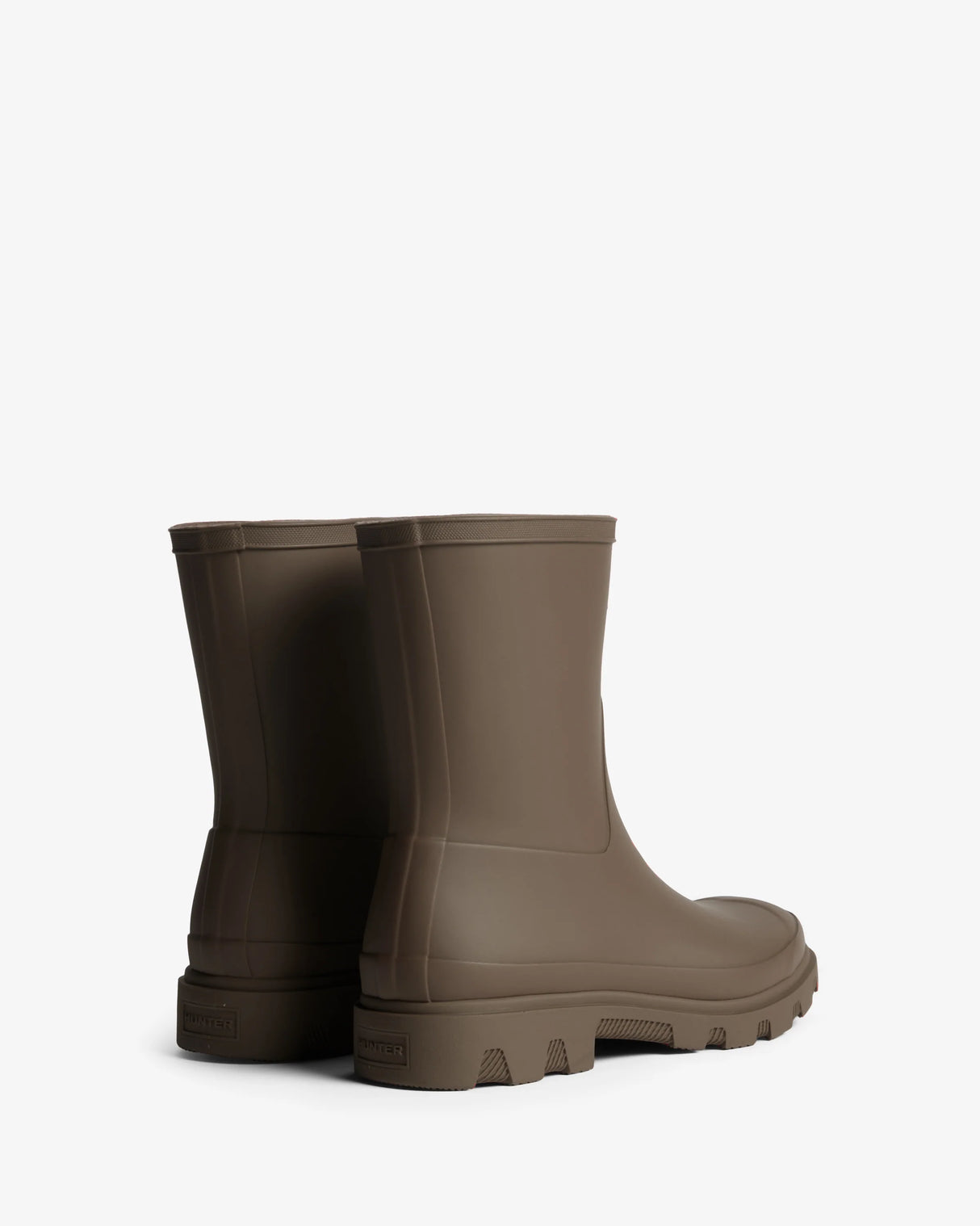 Hunter Downpour Short Wellington Boot - Chocolate