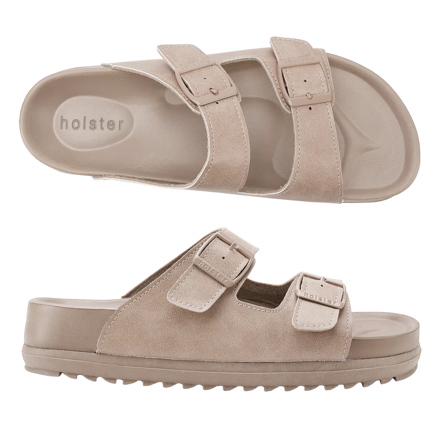Holster Beige Stride Sandal – side view