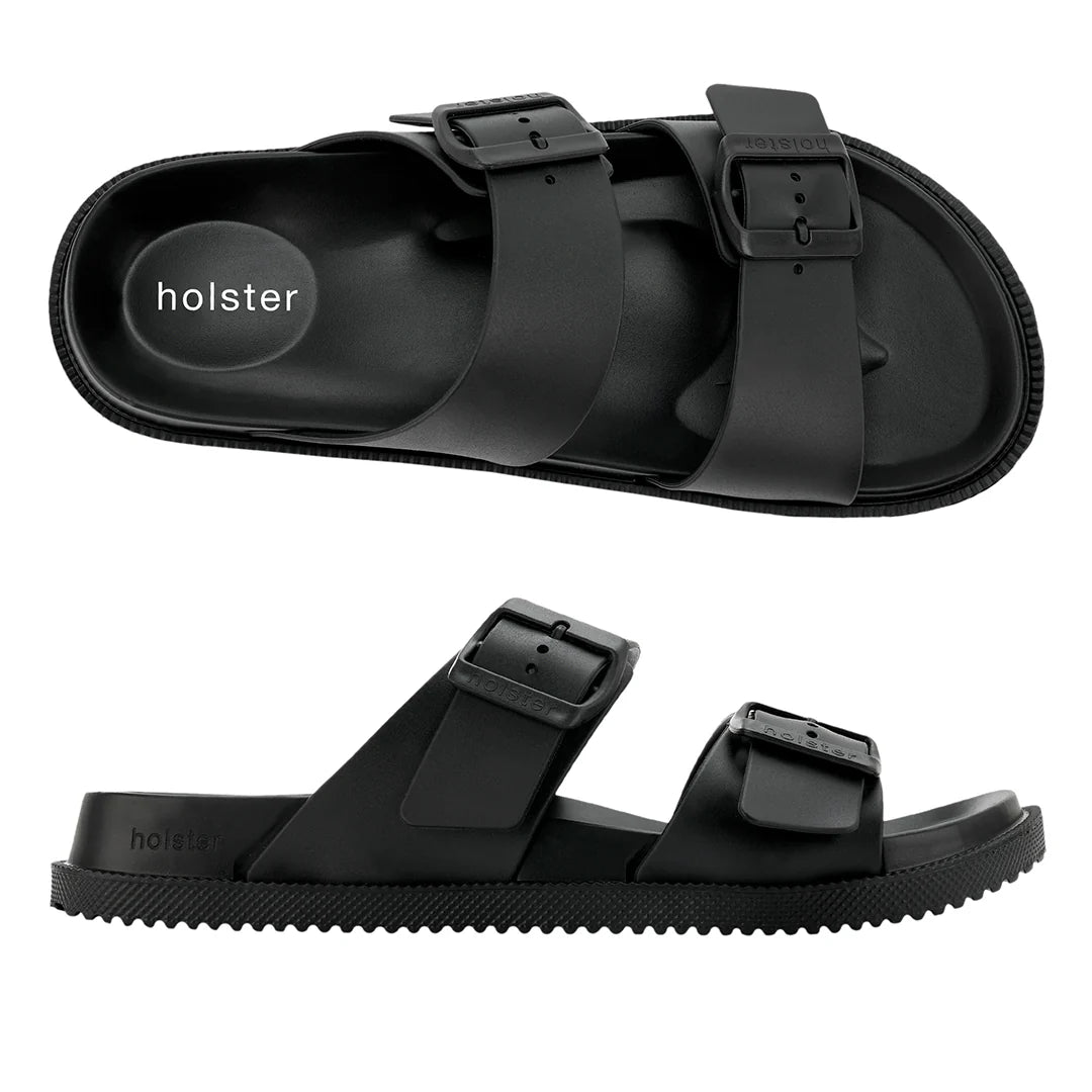 Holster Black Soleseeker Sandal – side view