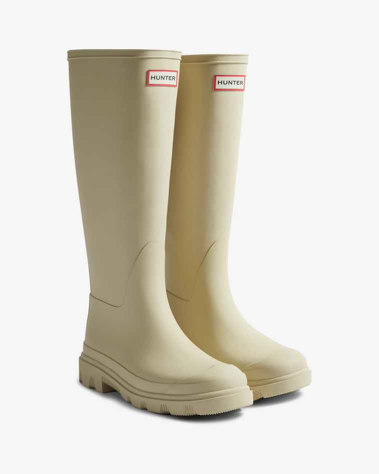 Hunter Downpour Tall Wellington gravel waterproof rubber boot vegan lightweight 2