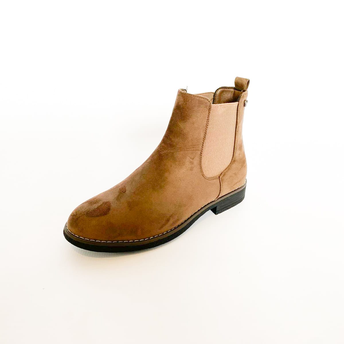 Butterfly Celeste 1 brown short suede boot