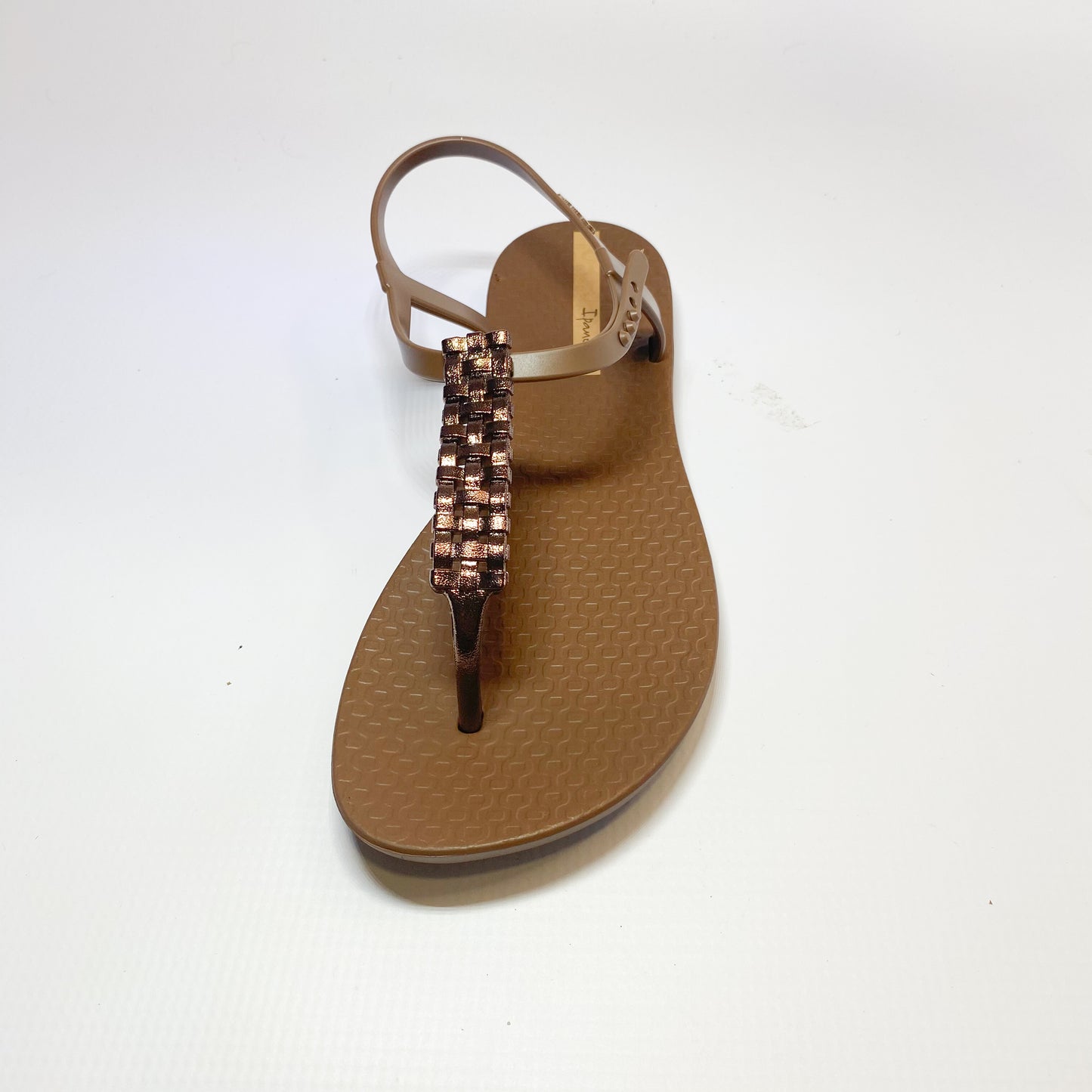 Ipanema brown glam thong sandal