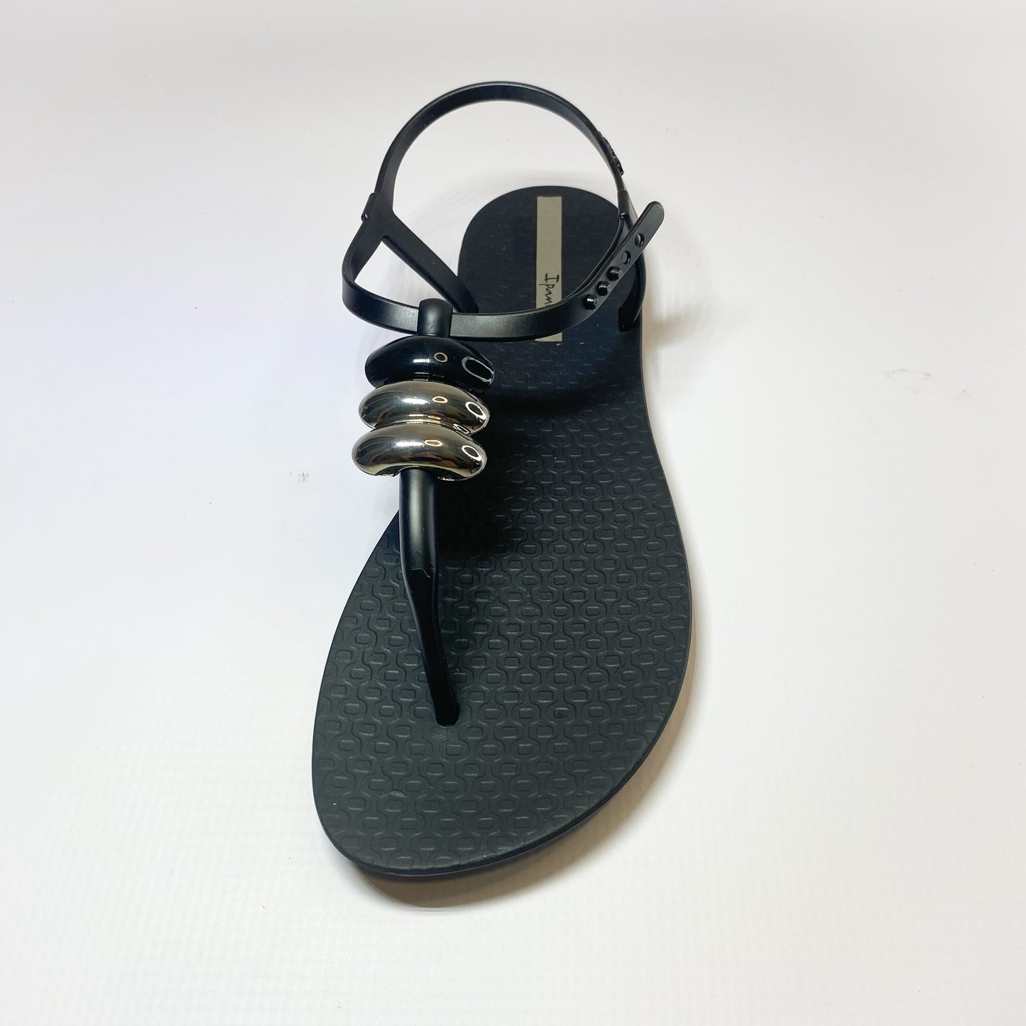 Ipanema black trim sandal