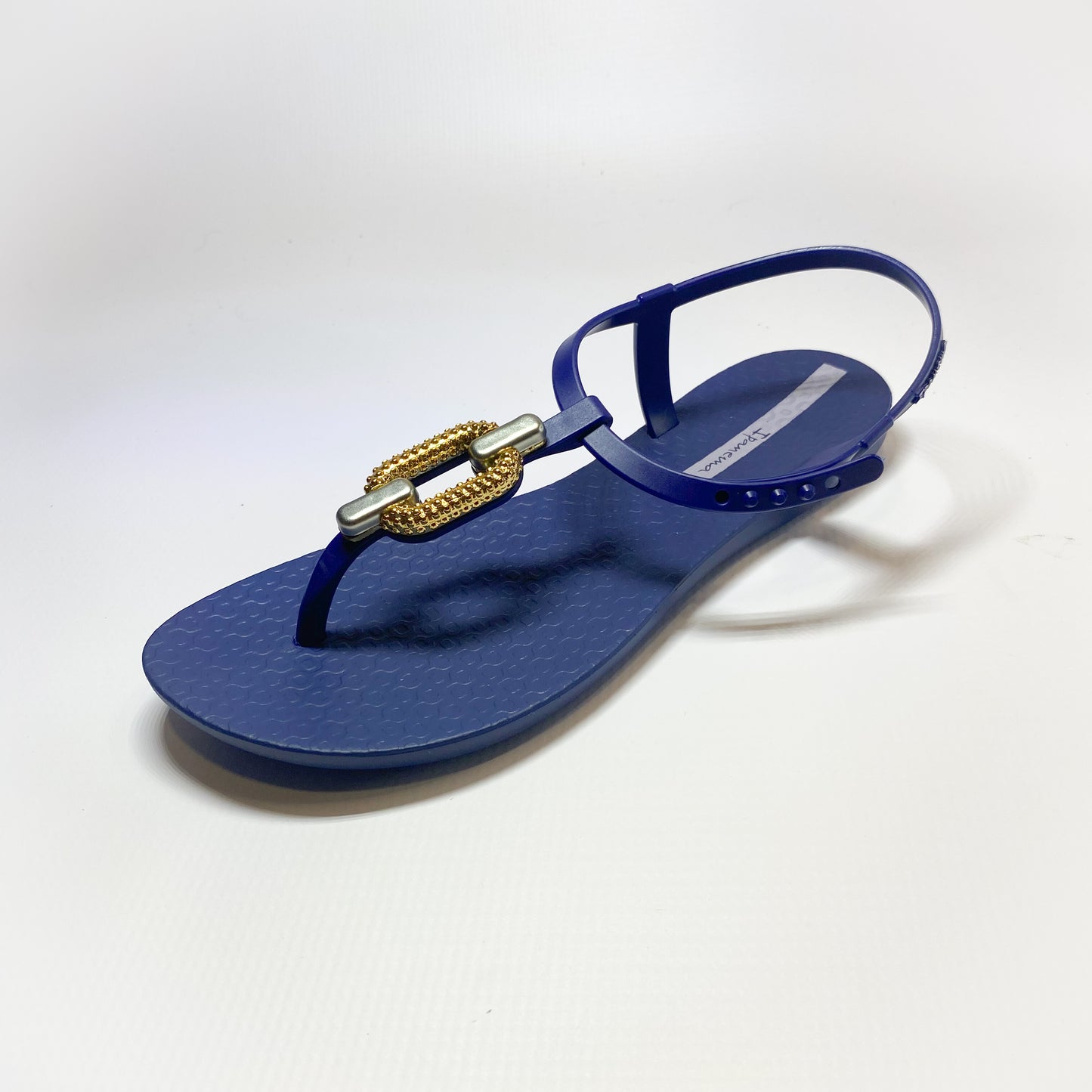 Ipanema blue chain trim sandal