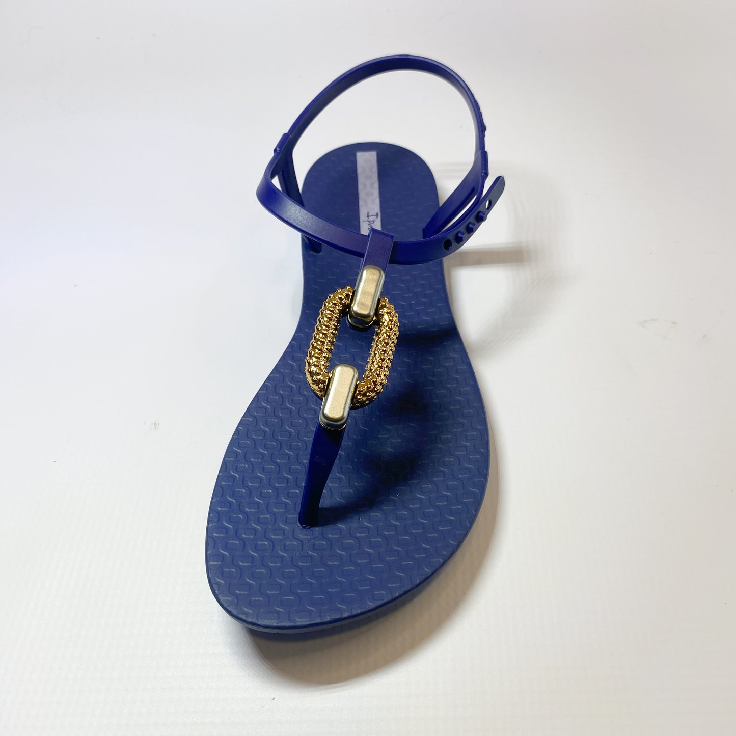 Ipanema blue chain trim sandal