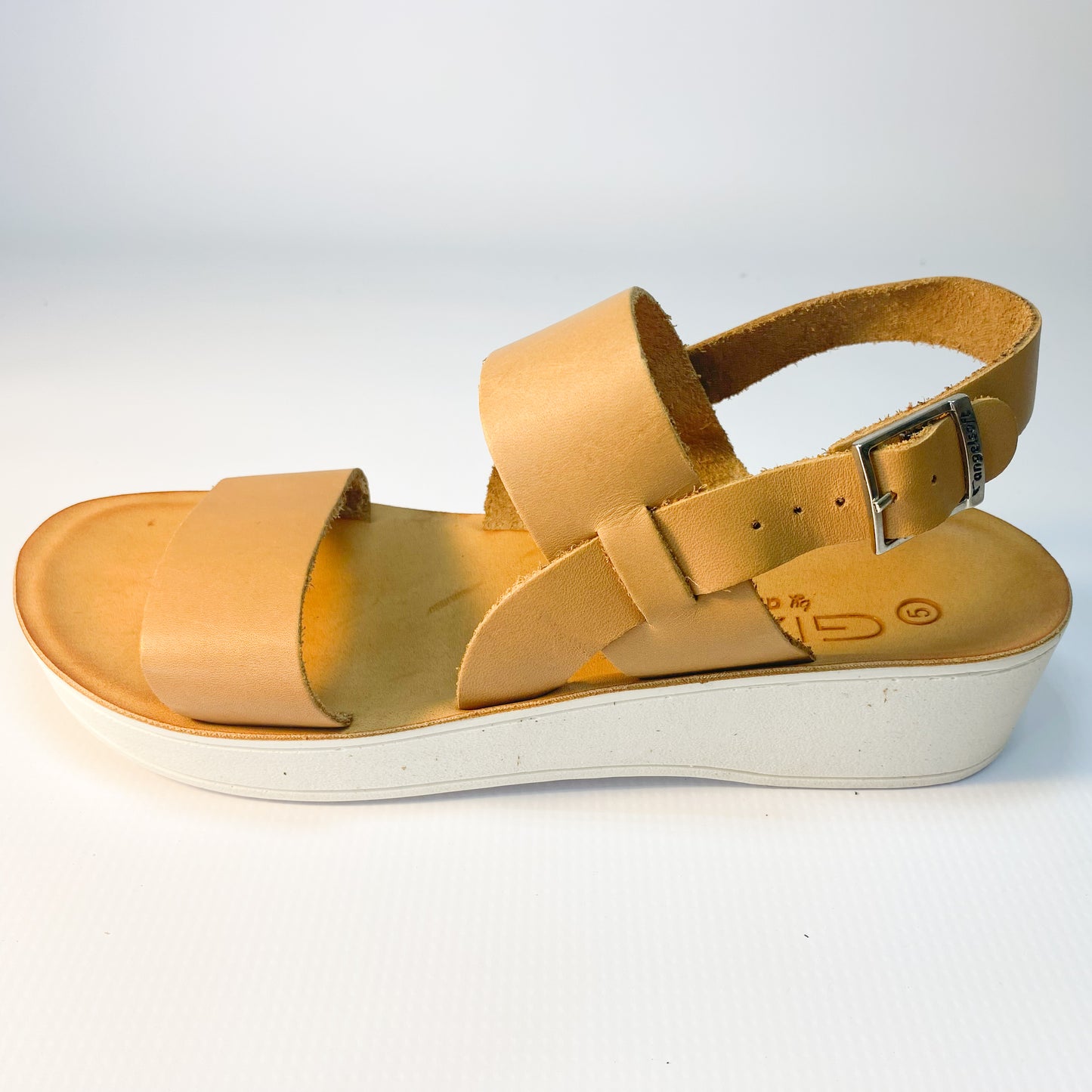 Gia tan leather wedge sandal