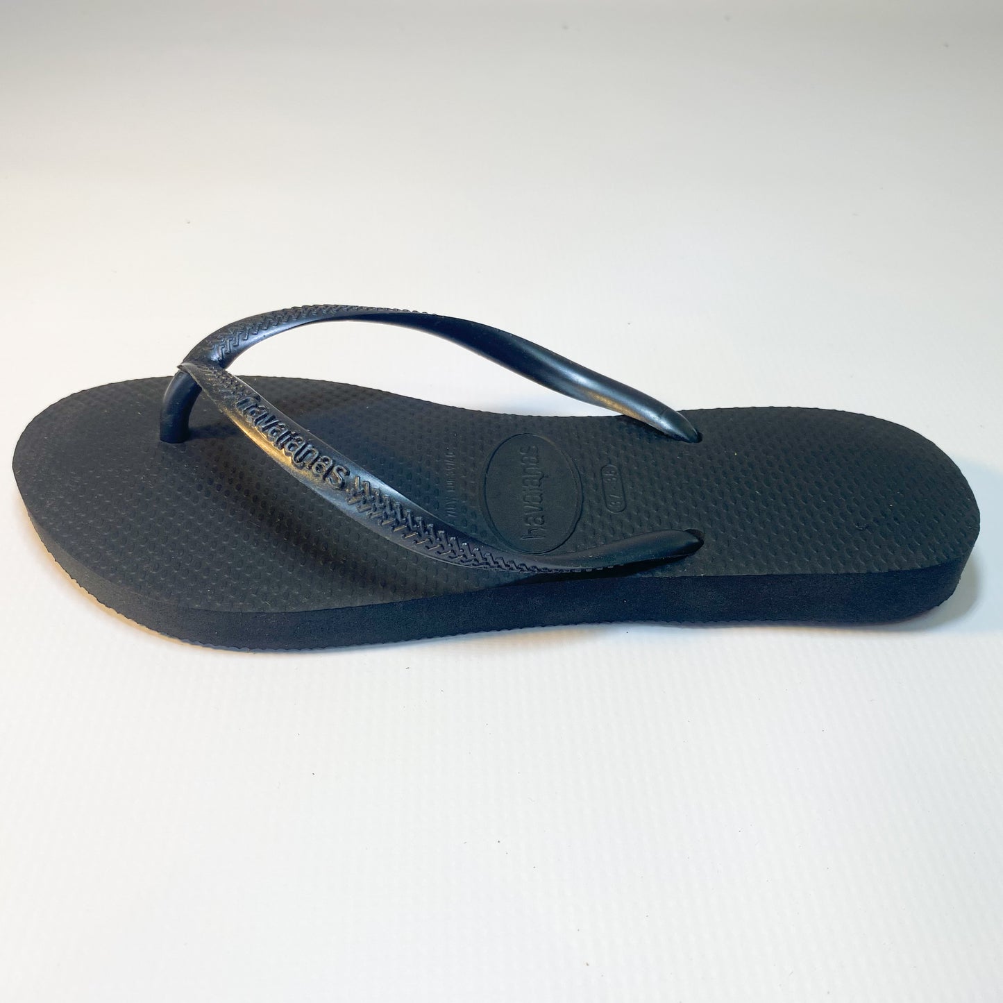 Havaianas black slim thong