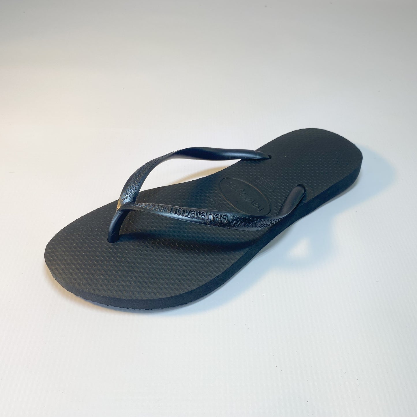 Havaianas black slim thong