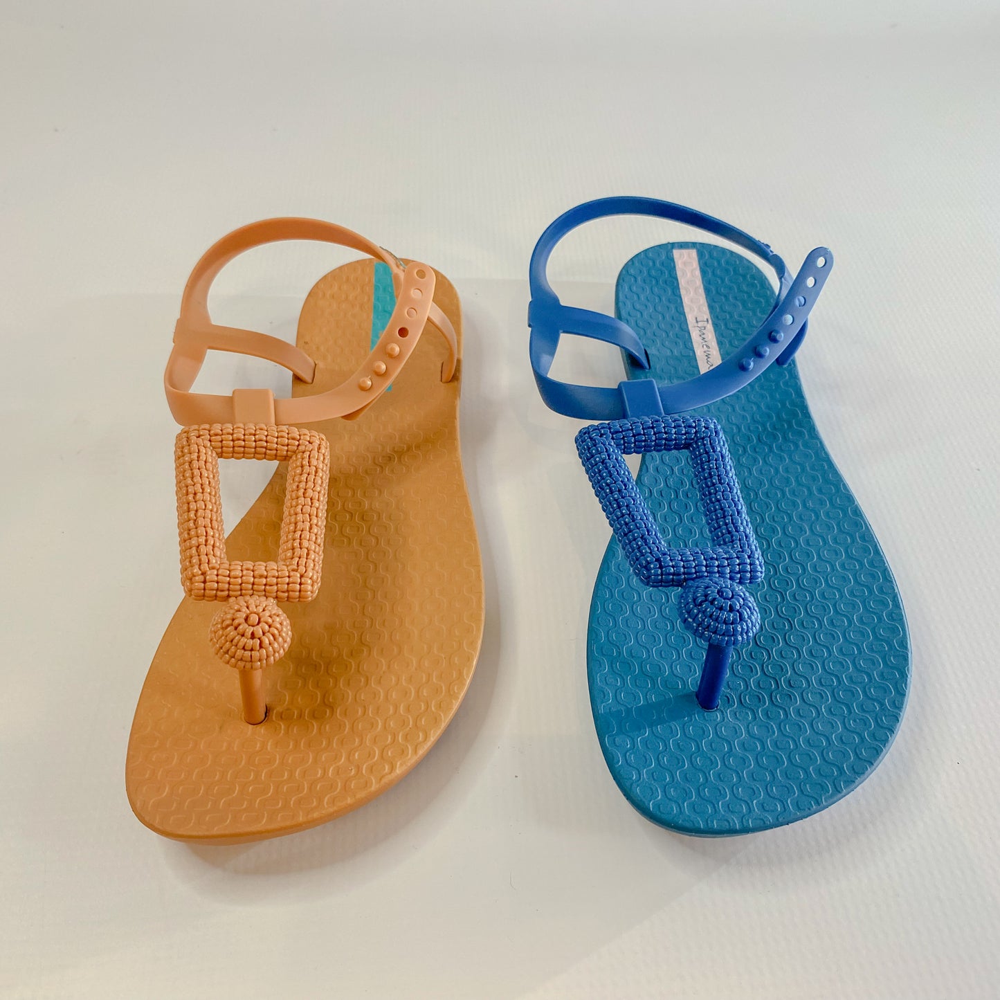 Ipanema blue thong sandal