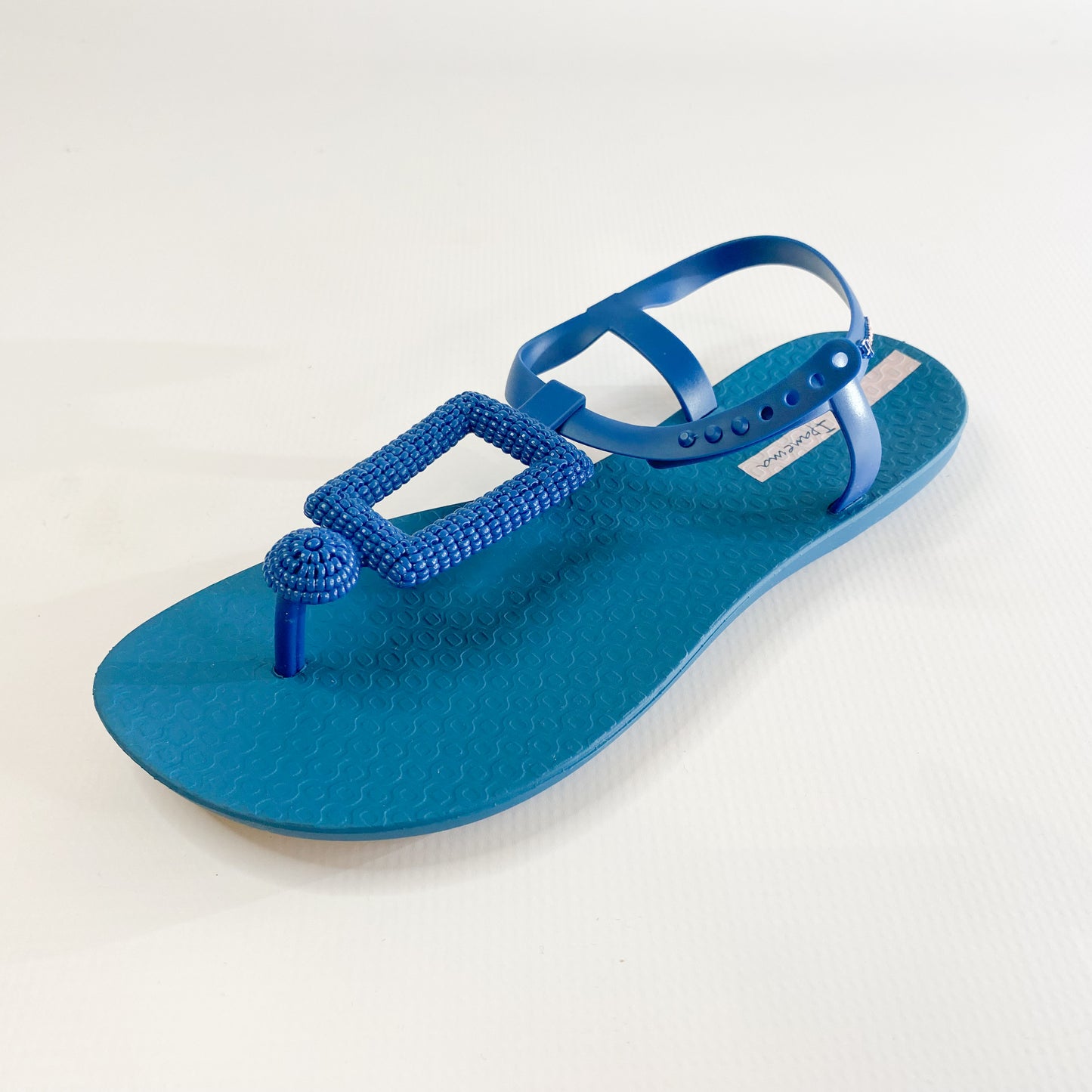 Ipanema blue thong sandal