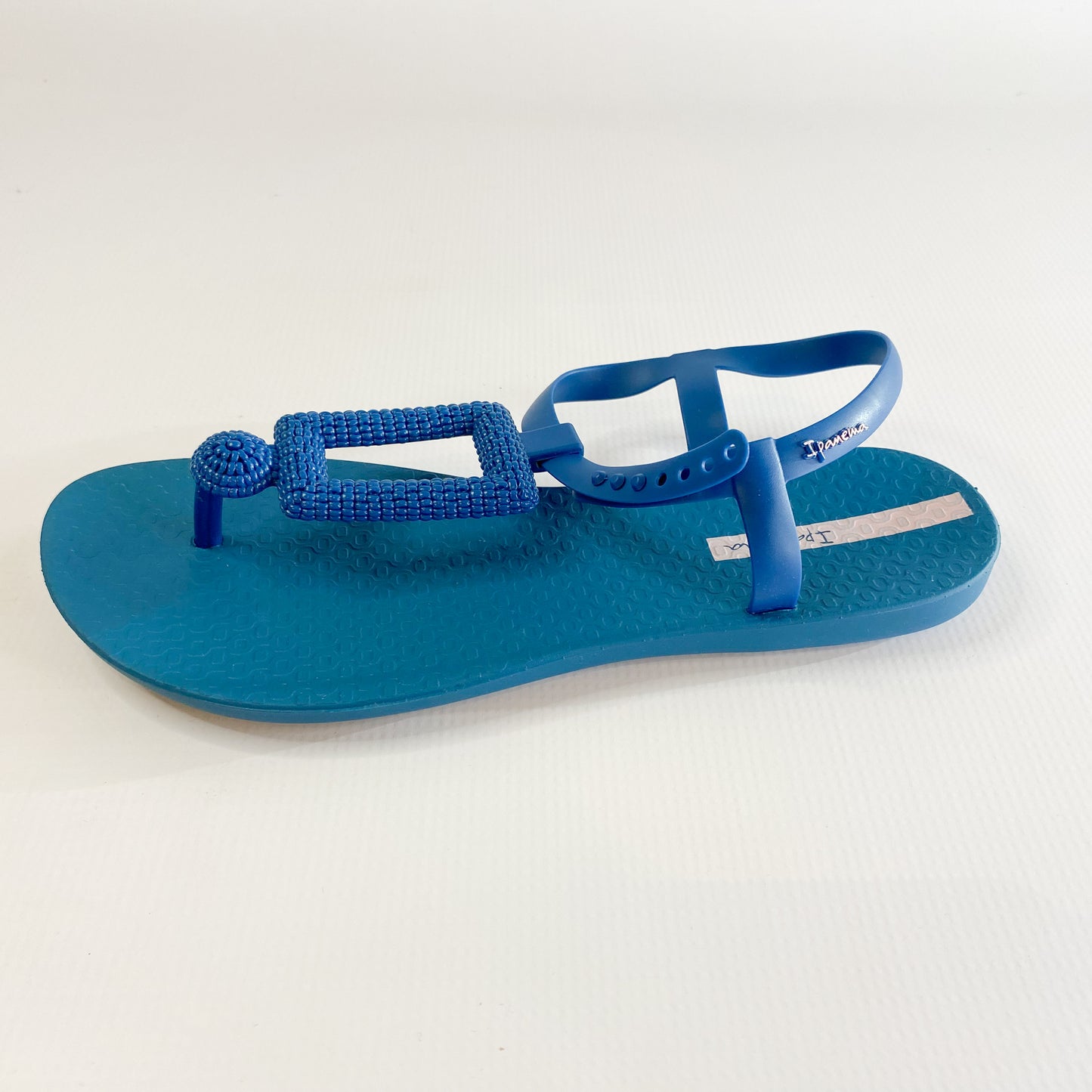 Ipanema blue thong sandal