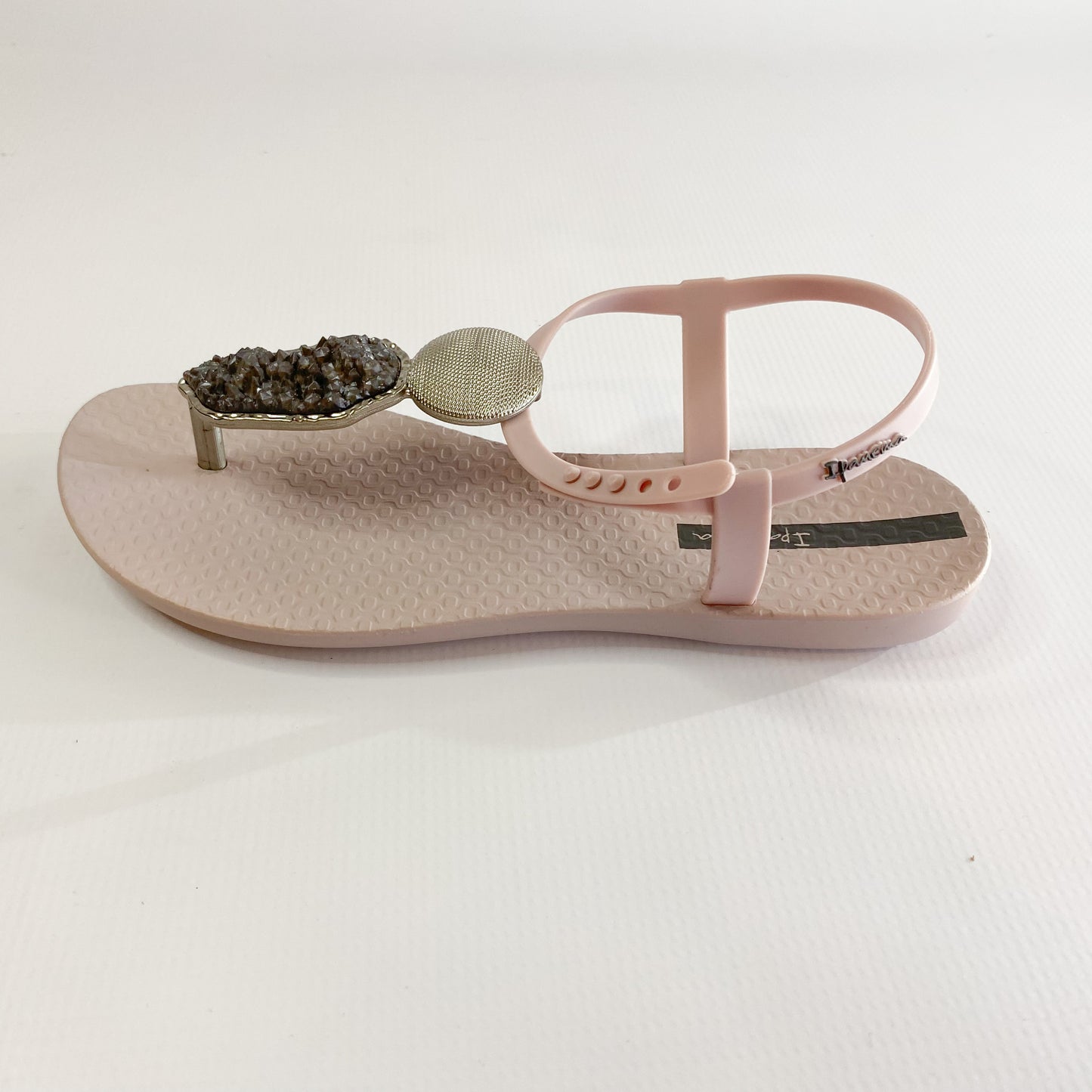 Ipanema lilac and silver trim thong