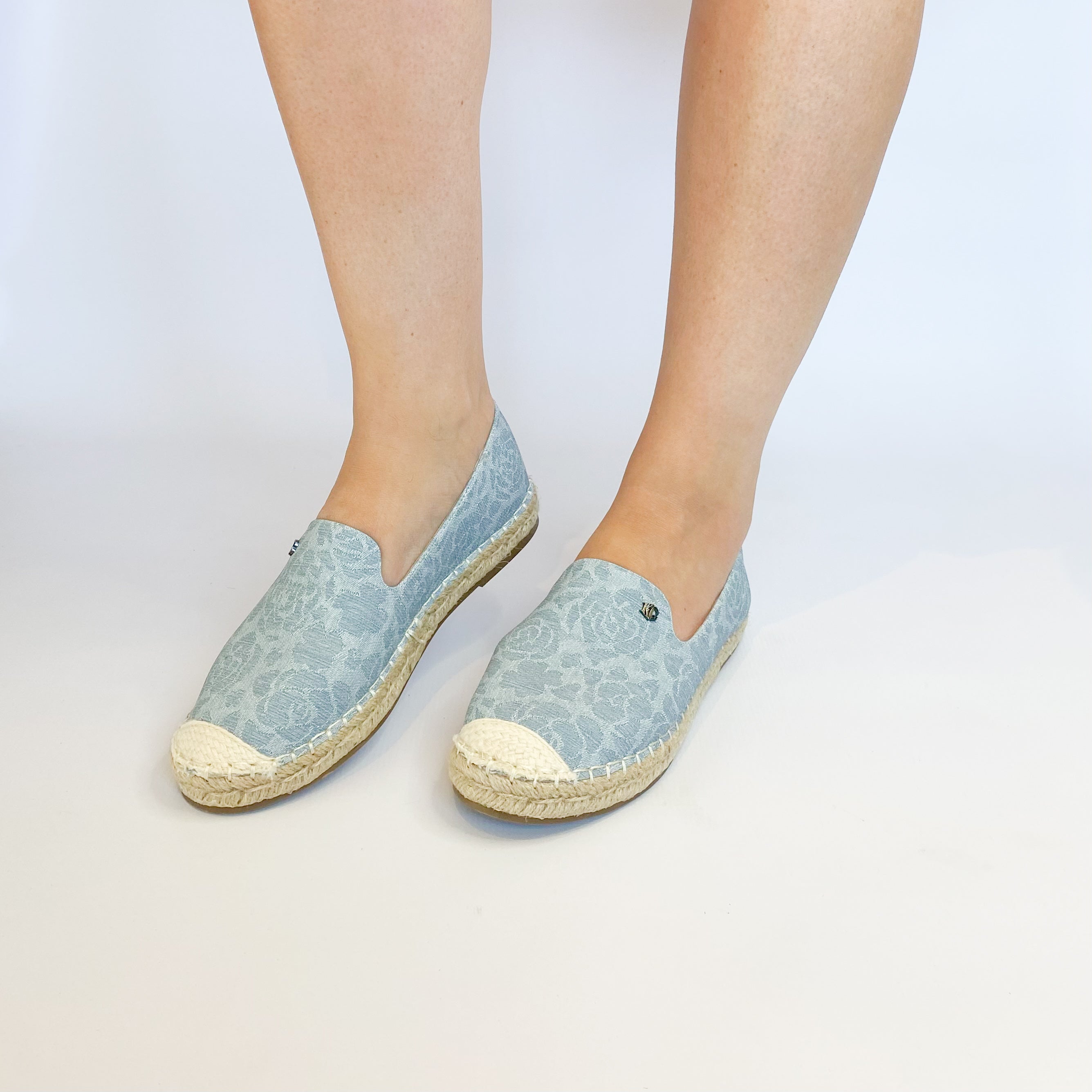 Light on sale blue espadrilles