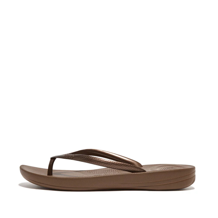 Fitflop Iqushion Ergonomic Flip-flops - Bronze