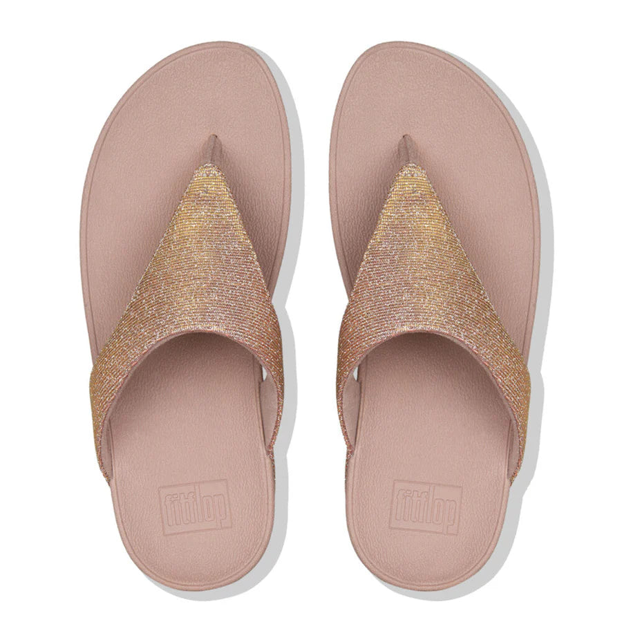 Fitflop Lottie Glitzy Rose-gold Sandal