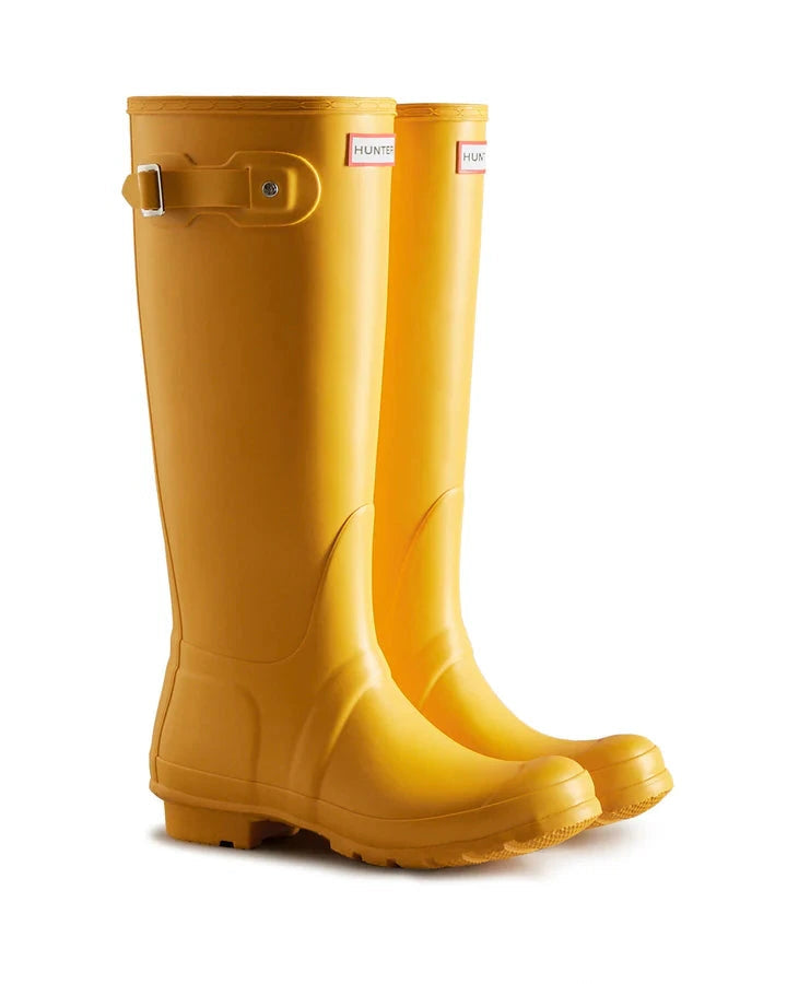 Hunter Original Tall Wellington Boot - Yellow