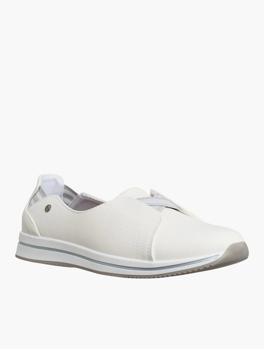 Pierre Cardin Josephine 7 Lace Up Flats - White