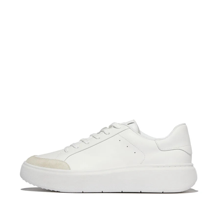 Fitflop White Rtg Leather/suede Sneakers â product image 1