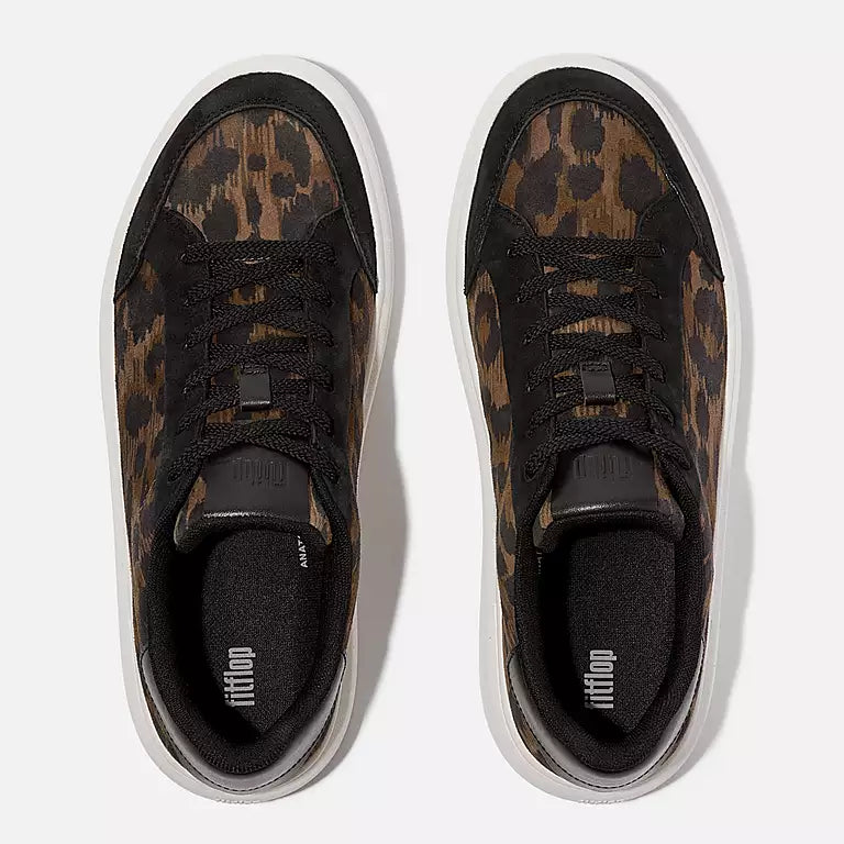 Fitflop RTG Suede Sneakers - Leopard