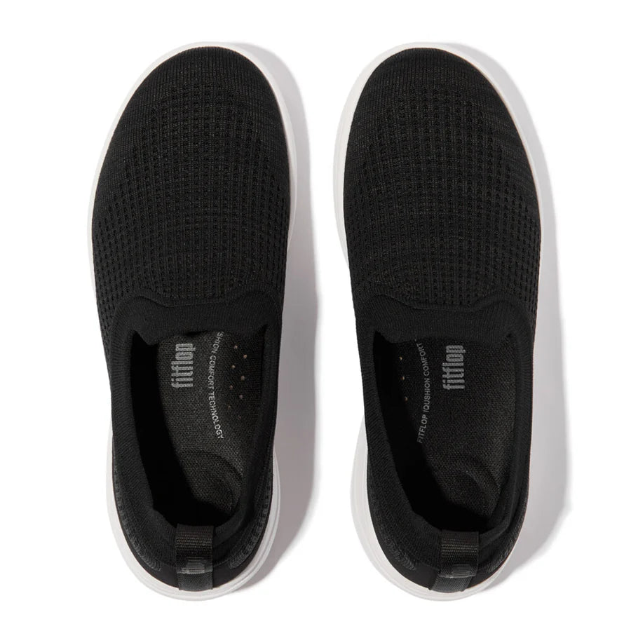 Fitflop Super-q Knit Slip-ons Sneaker - Black
