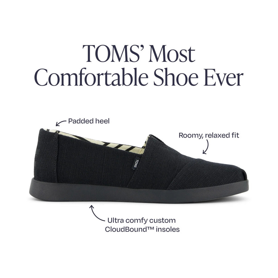 Toms Black Alpargata Plus Slip On – product image 5