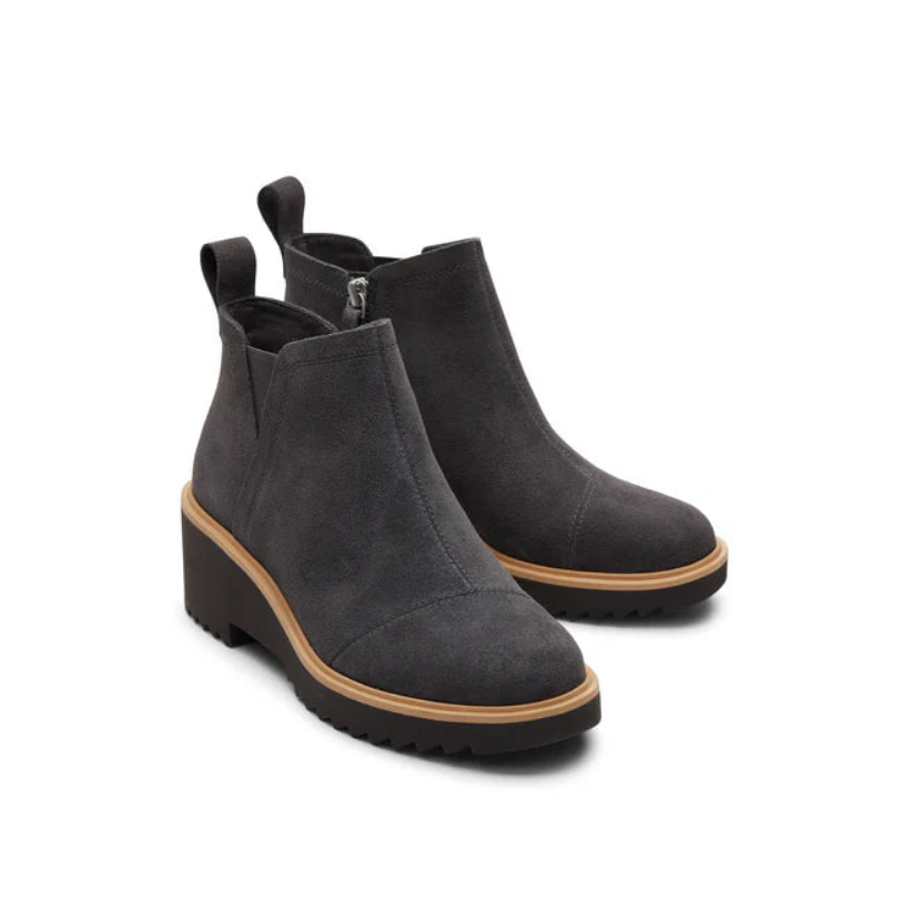 Toms Forged Iron Maude Wedge Boot – side view