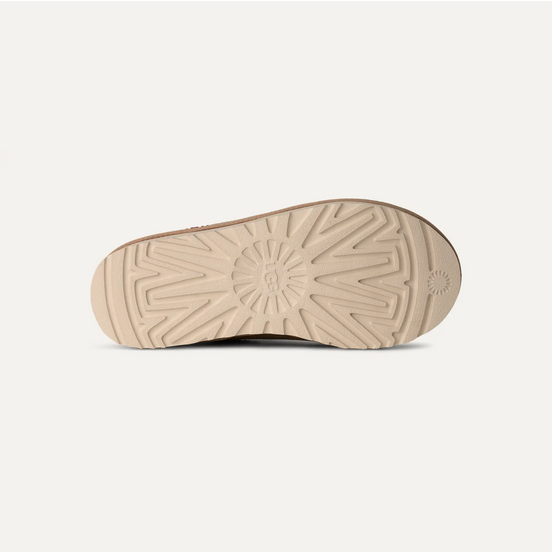 Ugg Tasman II Slipper - Sand/Dark Cherry