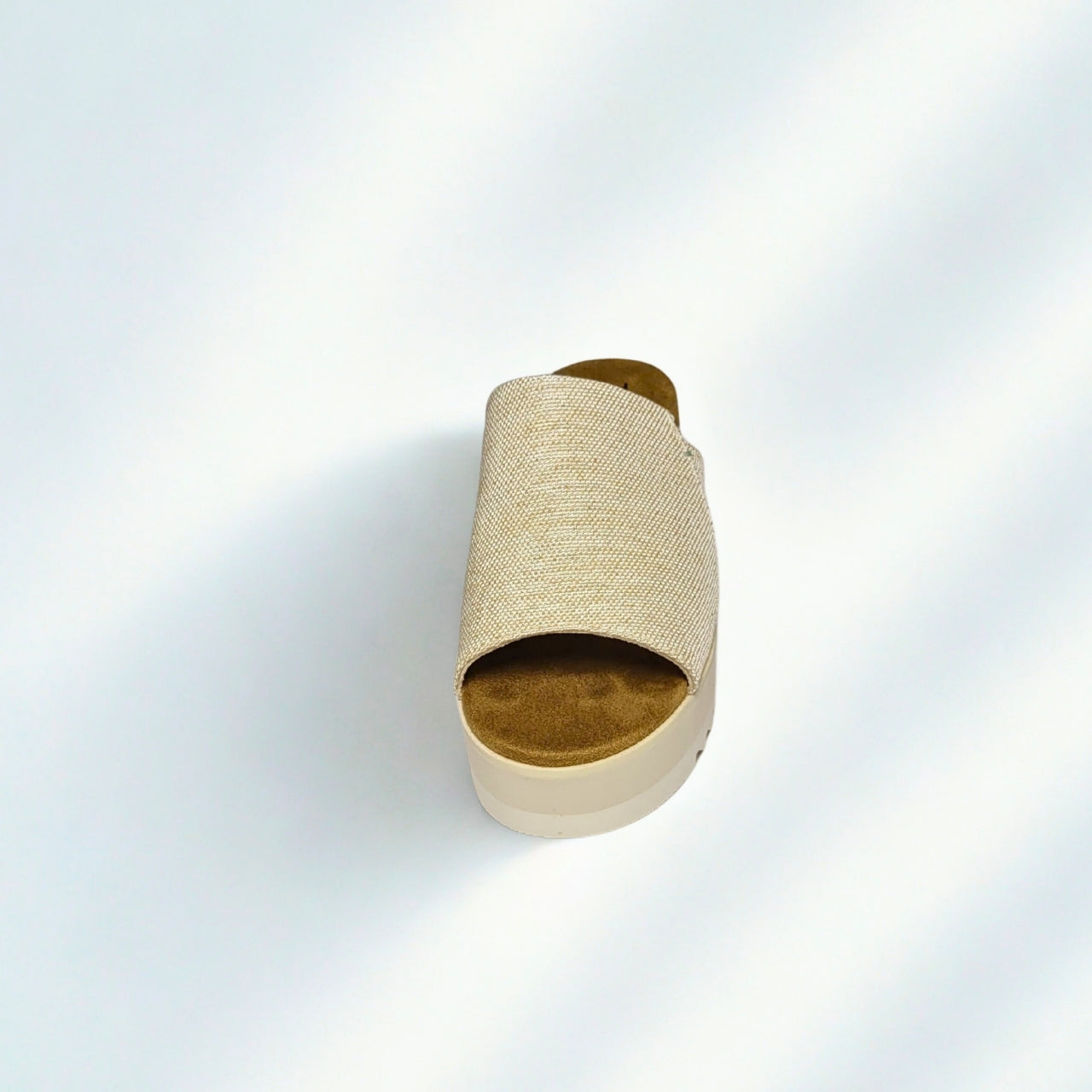 TOMS Diana Mule black wedge sandal with textile upper, rope-wrapped 2.75-inch heel, eco-friendly OrthoLite® insole, and EVA sawtooth outsole – stylish vegan slip-on 4