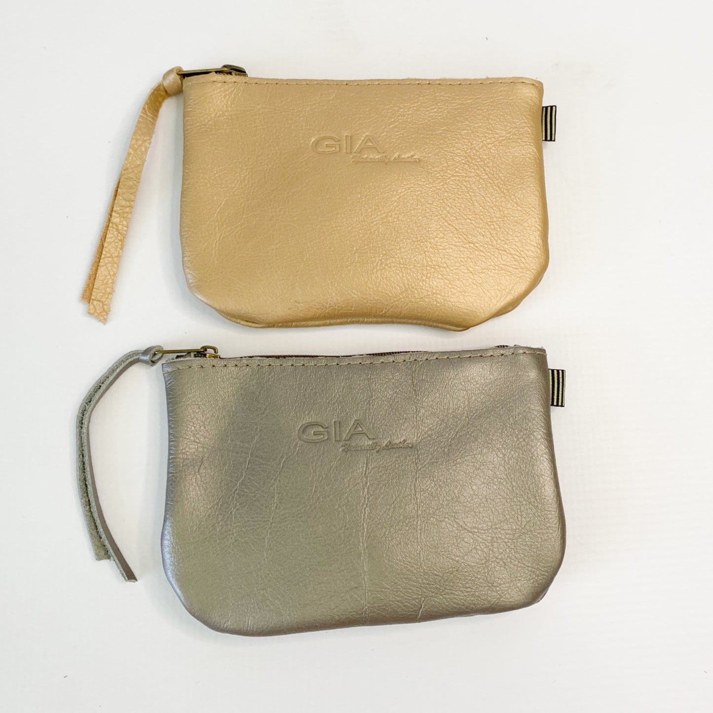 Gia leather gold purse