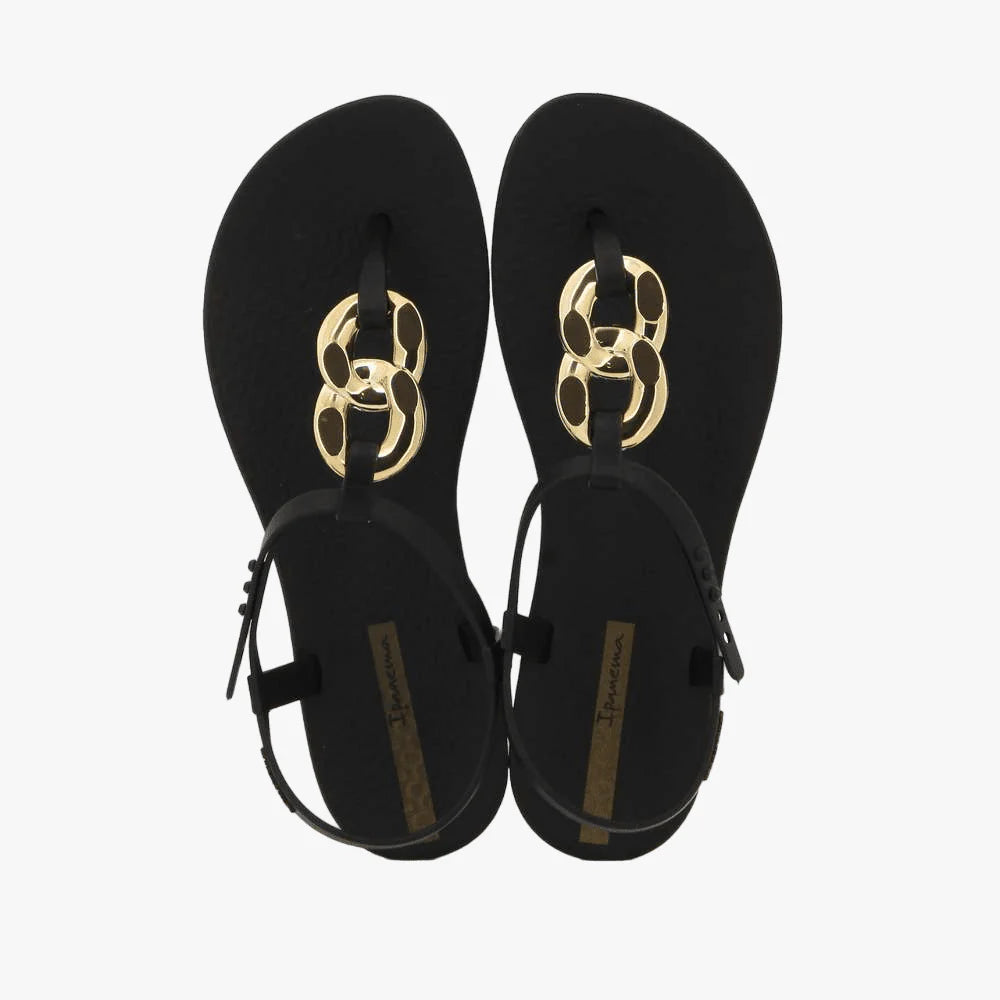 Ipanema black/gold CLASS CONNECT II sandal