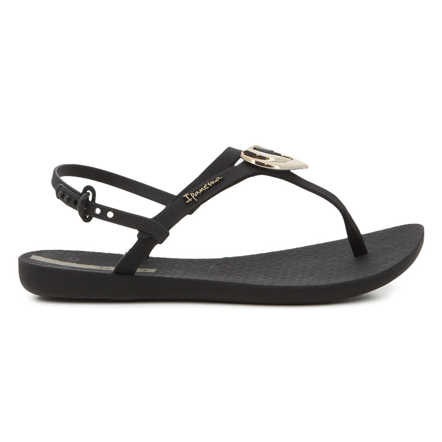 Ipanema Class Dreamy Sandal - Black Gold, outer side profile